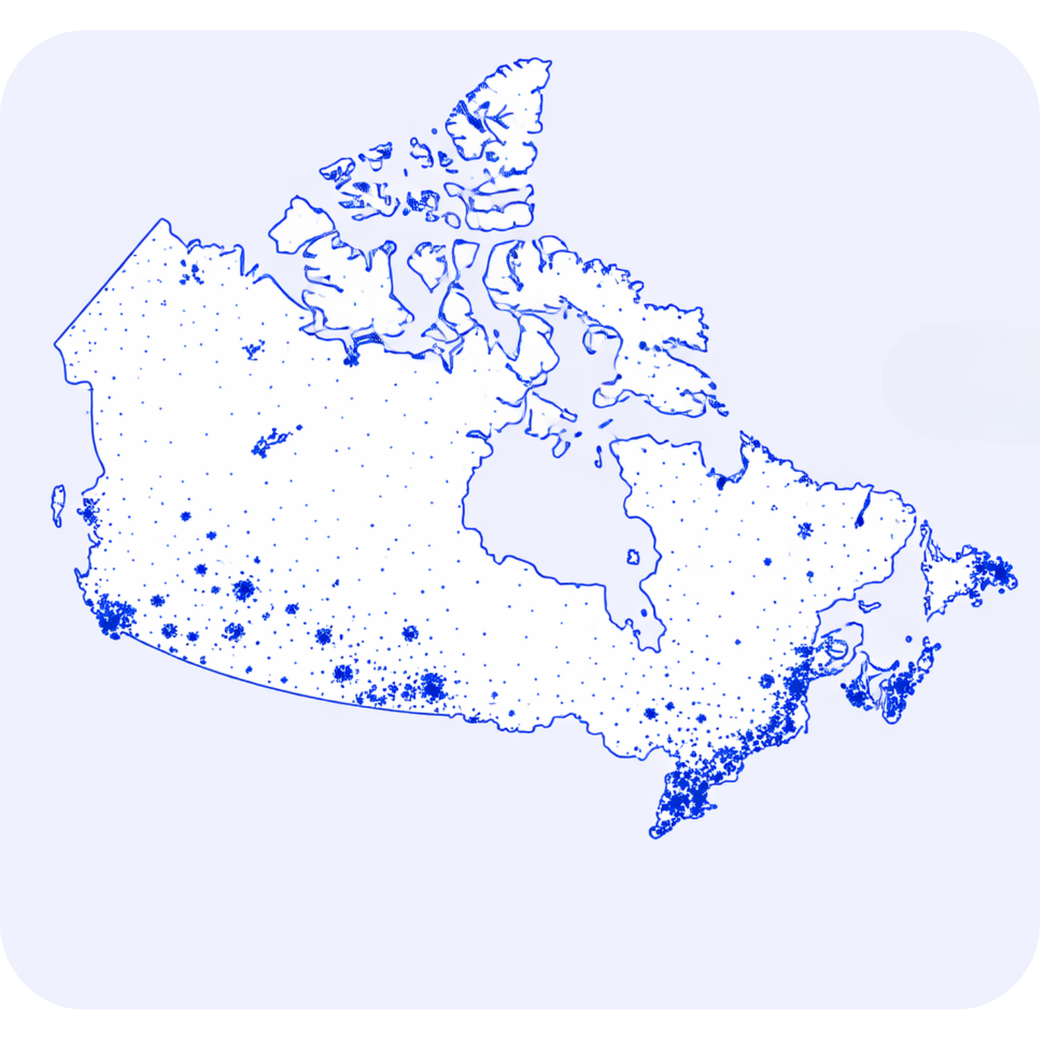 Canada panel map snapshot