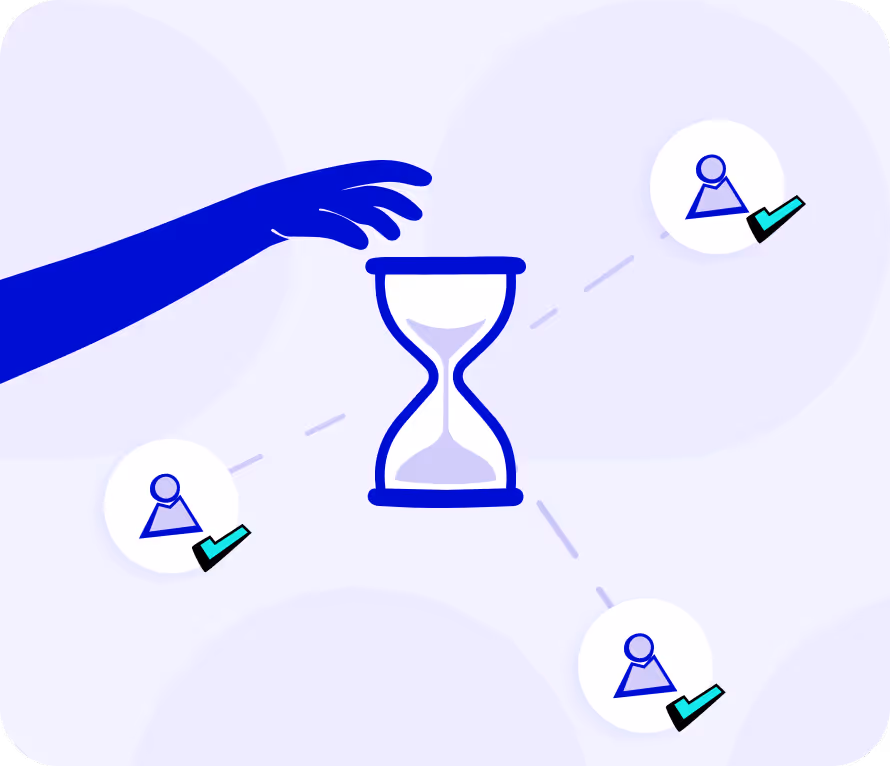 Dashboard showing AI feedback workflows at scale